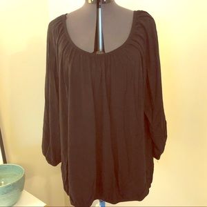 Michael Kors extra large black T-shirt blouse